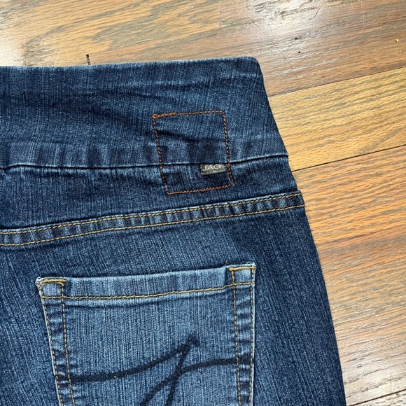Jag Jeans High Rise Straight Leg Pull On Size 10P - Picture 3 of 6